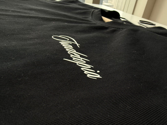 Classic Black fitted tee