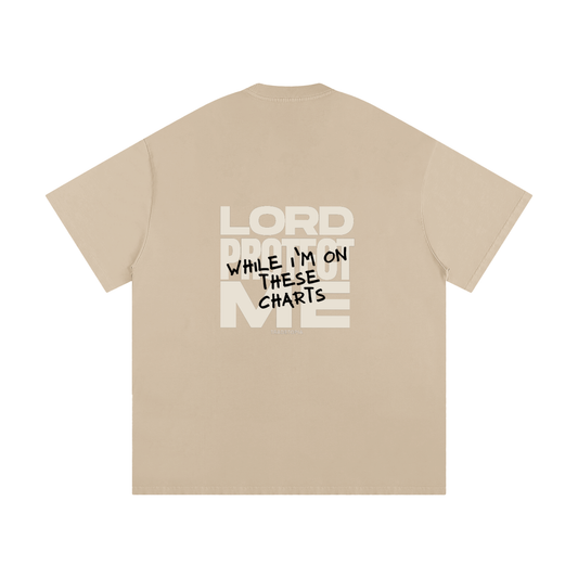 Lord Protect Me While I'm on these Charts T-Shirt - Khaki