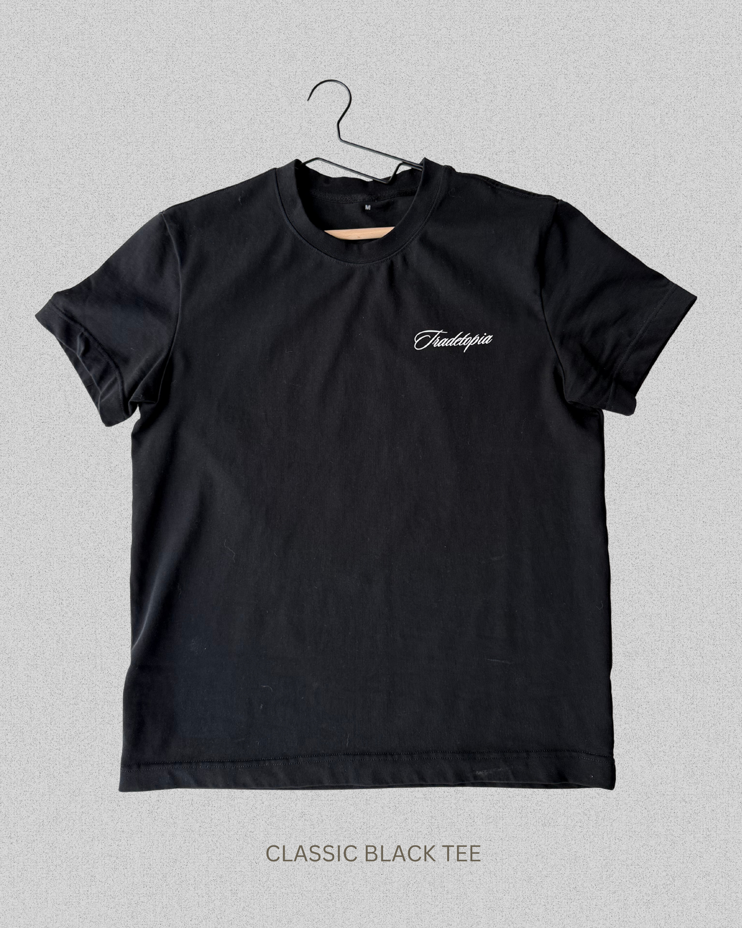 Classic Black fitted tee