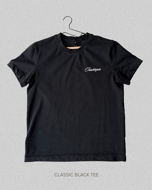 Classic Black fitted tee