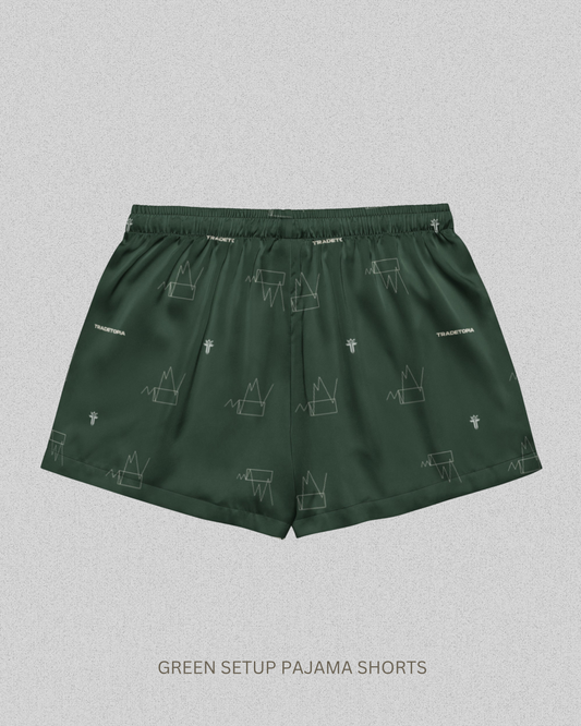 Green Mitigation pajama shorts